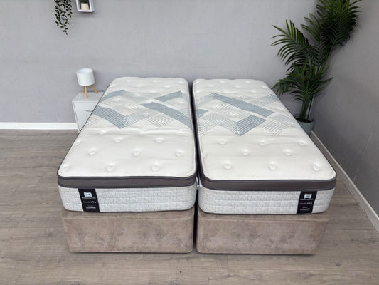 Sealy Elevate Ultra ORWELL 6ft Superking Zip & Link Mattress, Medium - RRP £3599