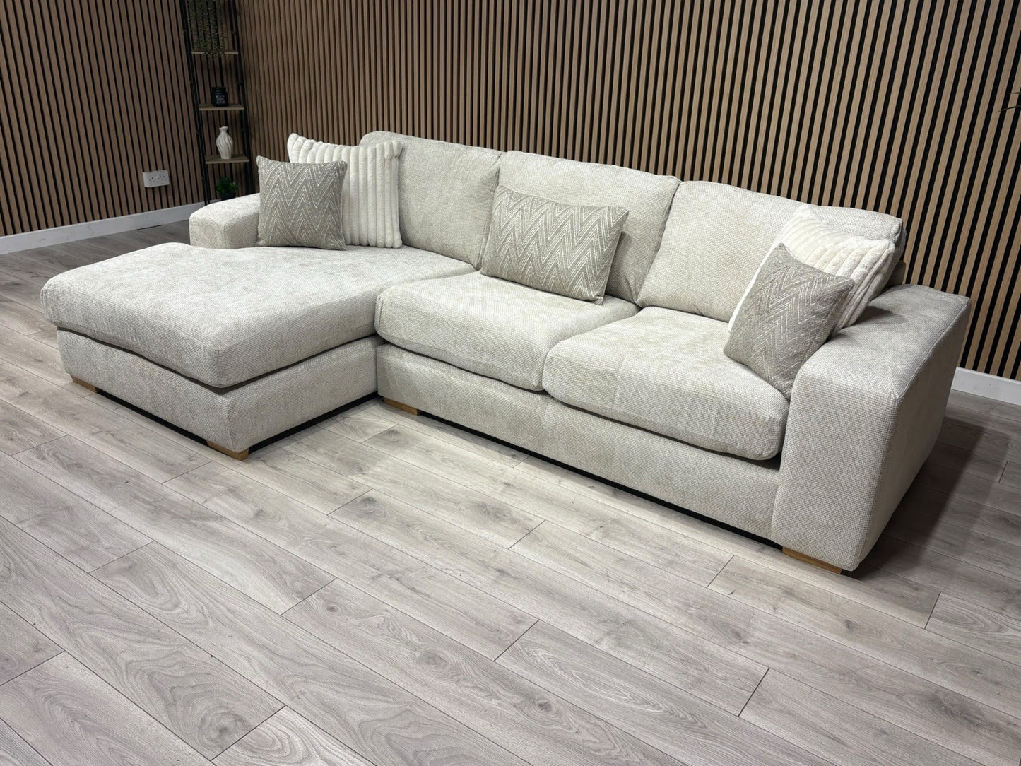 DFS Sample Pandora LHF Large 3 Seater Chaise Sofa - RRP: £3295