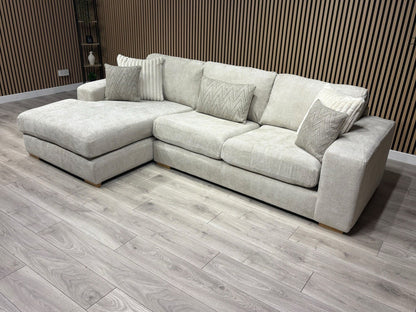 DFS Sample Pandora LHF Large 3 Seater Chaise Sofa - RRP: £3295