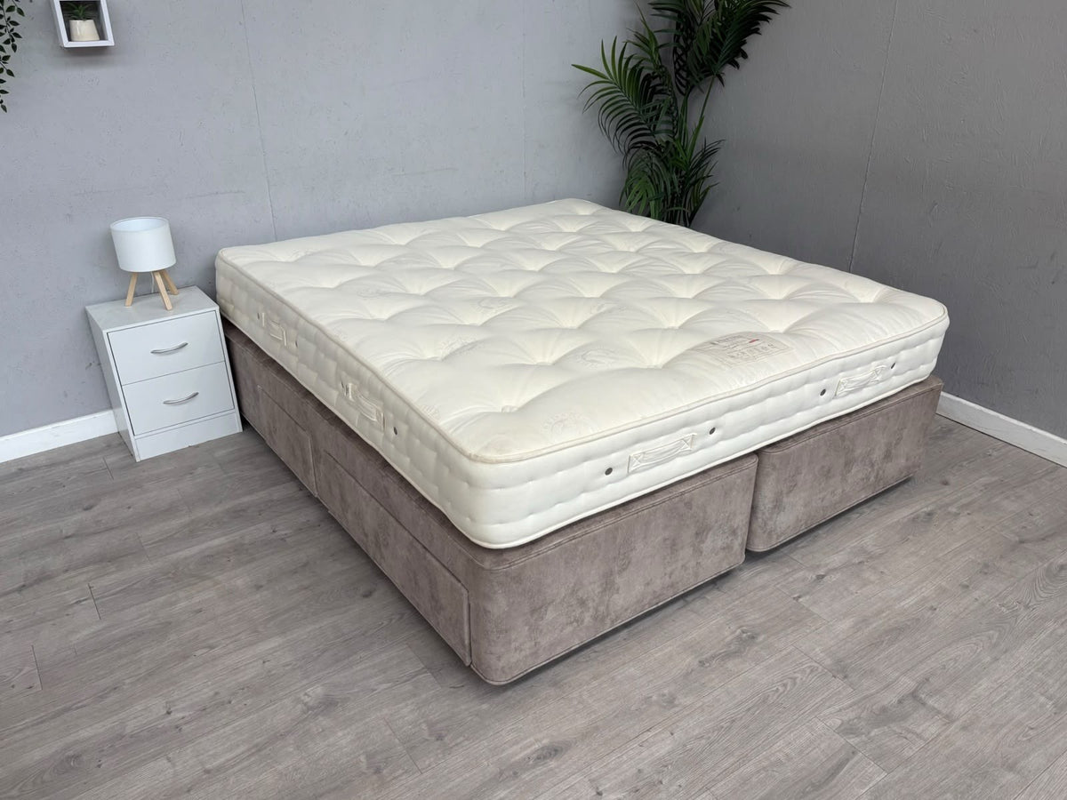 HYPNOS Luxurious Earth 02 6ft Superking Mattress, Medium - RRP £2,999