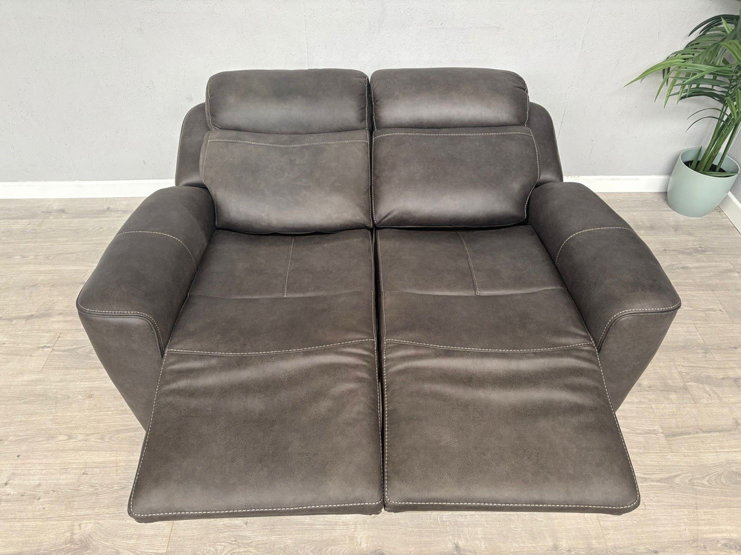 DFS - EIGER Fabric 2 Seater Power Recliner Sofa - RRP £1,899