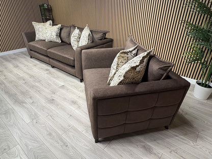 Ashley Manor SAN MATTEO 4 Seater Sofa + Love Chair Set - RRP £5290