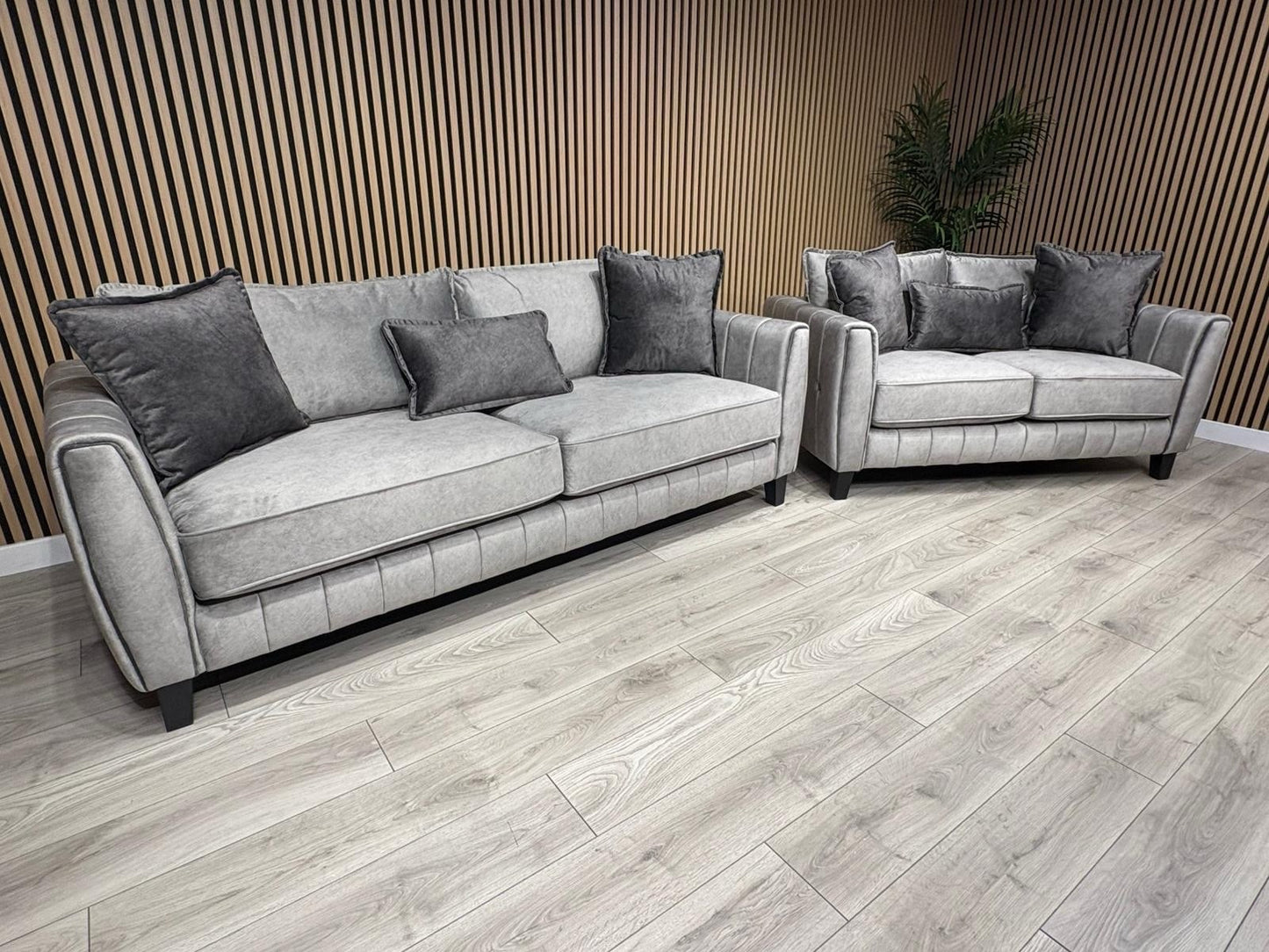 DFS - Cherished Style 3 + 2 Seater Sofa Set, Formal Back - RRP £2,399