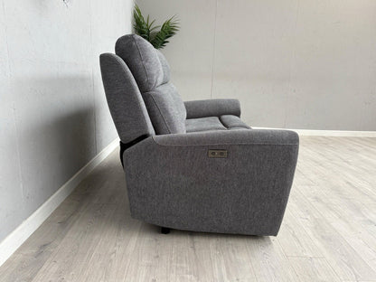 DFS Gilford 2 Seater Fabric Power Recliner Sofa - RRP £979 (Read Description)