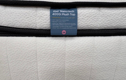 IGEL Nanotech 4000i 6ft Superking Plushtop Mattress, Medium - RRP £2,299
