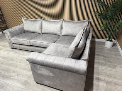 DFS DOLCIE Formal Back Fabric 3 Corner 1 Sofa - RRP £2,359