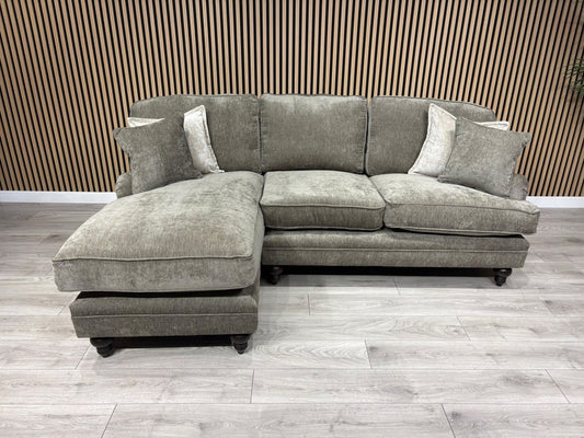 Laura Ashley HERITAGE Style Fabric 3 Seater Chaise Sofa - RRP £2,800