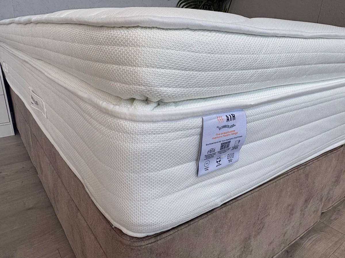 Slumberland AIR 12 Memory Pocket 6ft Superking Mattress, Firm - RRP £1,599