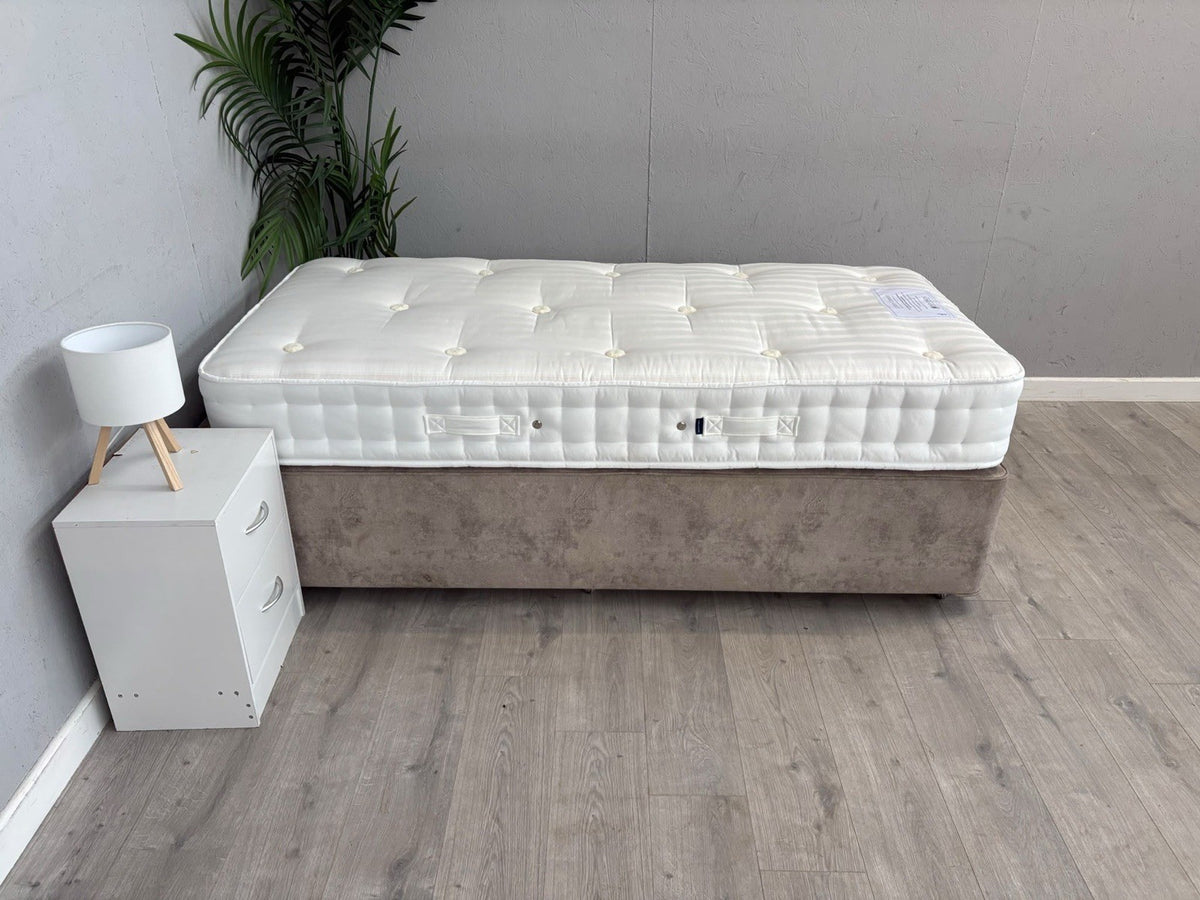 HYPNOS Cotton Comfort 3ft Single 90 x 190cm Mattress, Medium - RRP £649