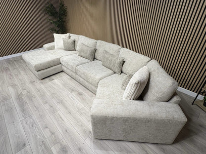 DFS Sample - Pandora LHF Large Chaise Corner Sofa - RRP: £3495