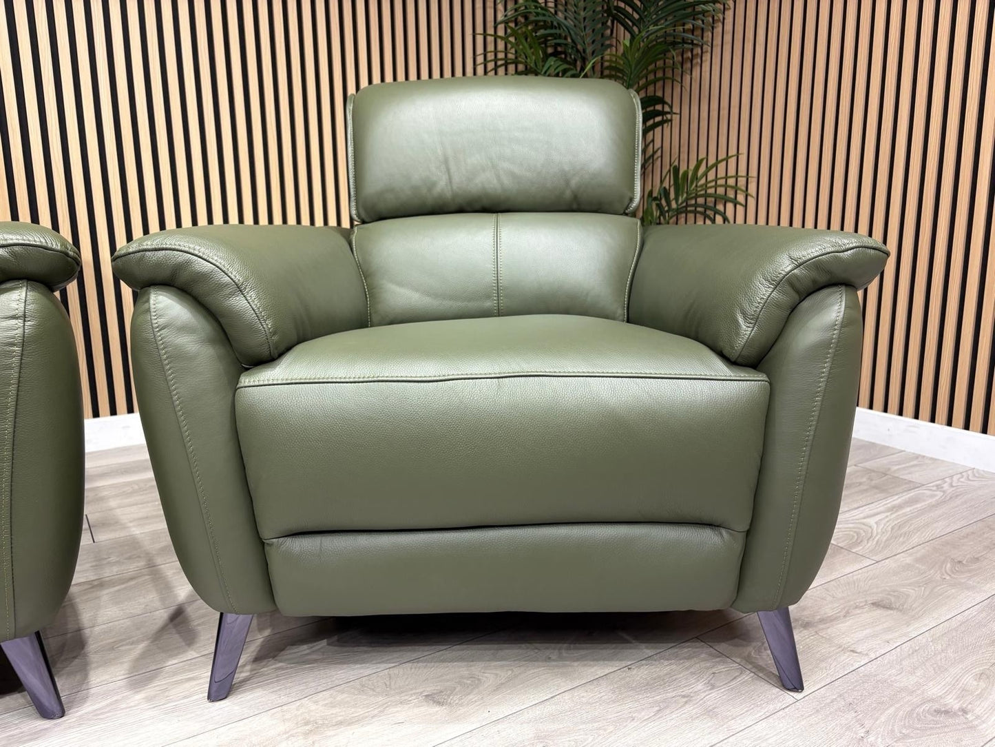 Furniture Village JUDE Style Leather 2 Seater Sofa + 2 x Armchairs - RRP £6,485