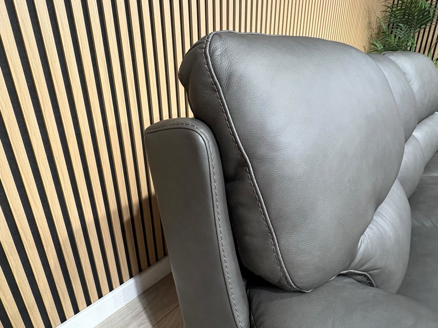 DFS Brooker Leather 3 Seater + 2 Seater Static Sofa Set  - RRP £3690