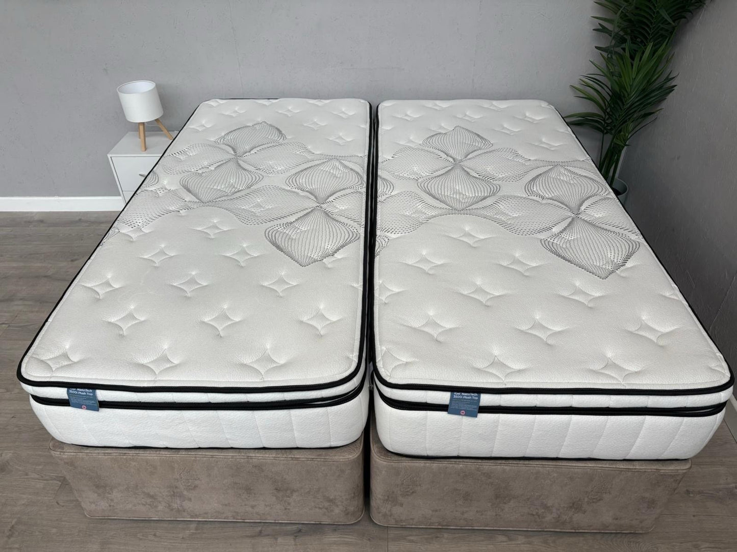 IGEL Nanotech 3500i 6ft Superking Mattress Zip&Link, Firm  - RRP £2,399