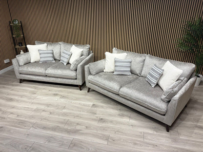 Very Home SANREMO Fabric 3 Seater + 2 Seater Sofa Set - RRP £2,948