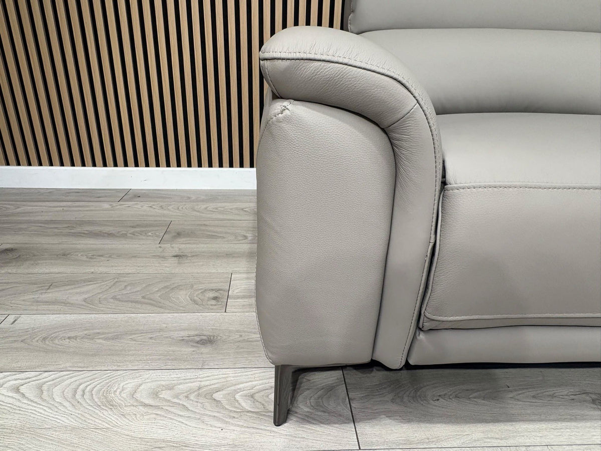 Sofology Sample San Antonio Leather Power Recliner Corner + Console - RRP £4695