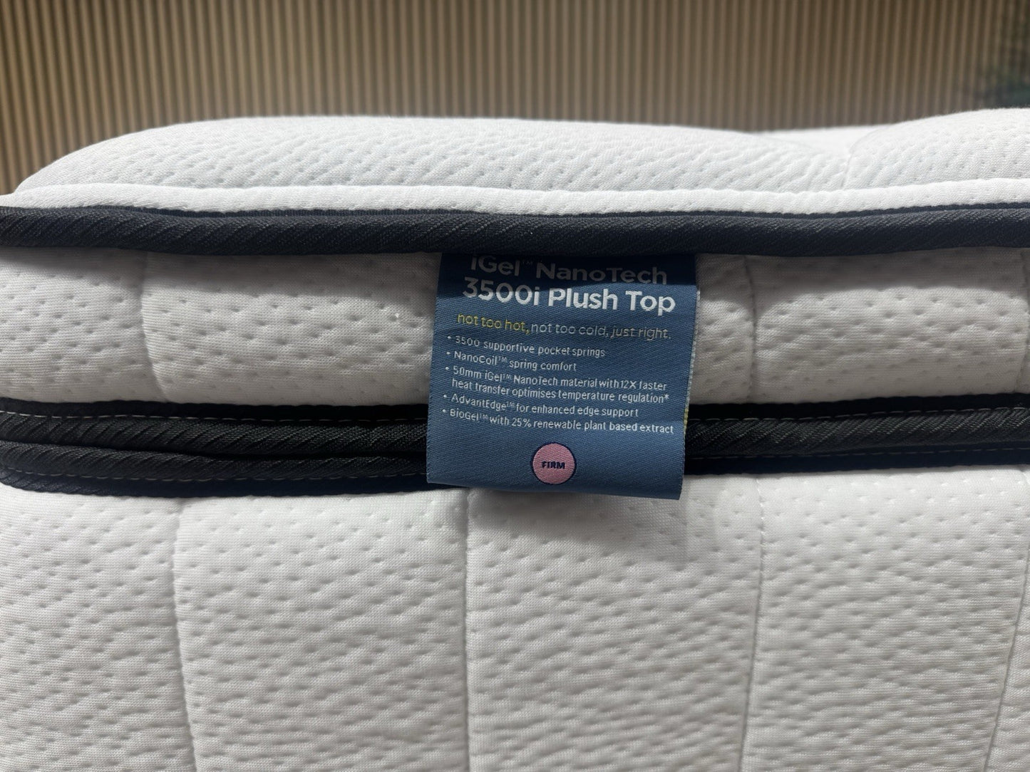 IGEL Nanotech 3500i 6ft Superking Mattress, Firm - RRP £2,099