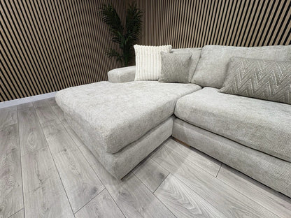 DFS Sample - Pandora LHF Large Chaise Corner Sofa - RRP: £3495