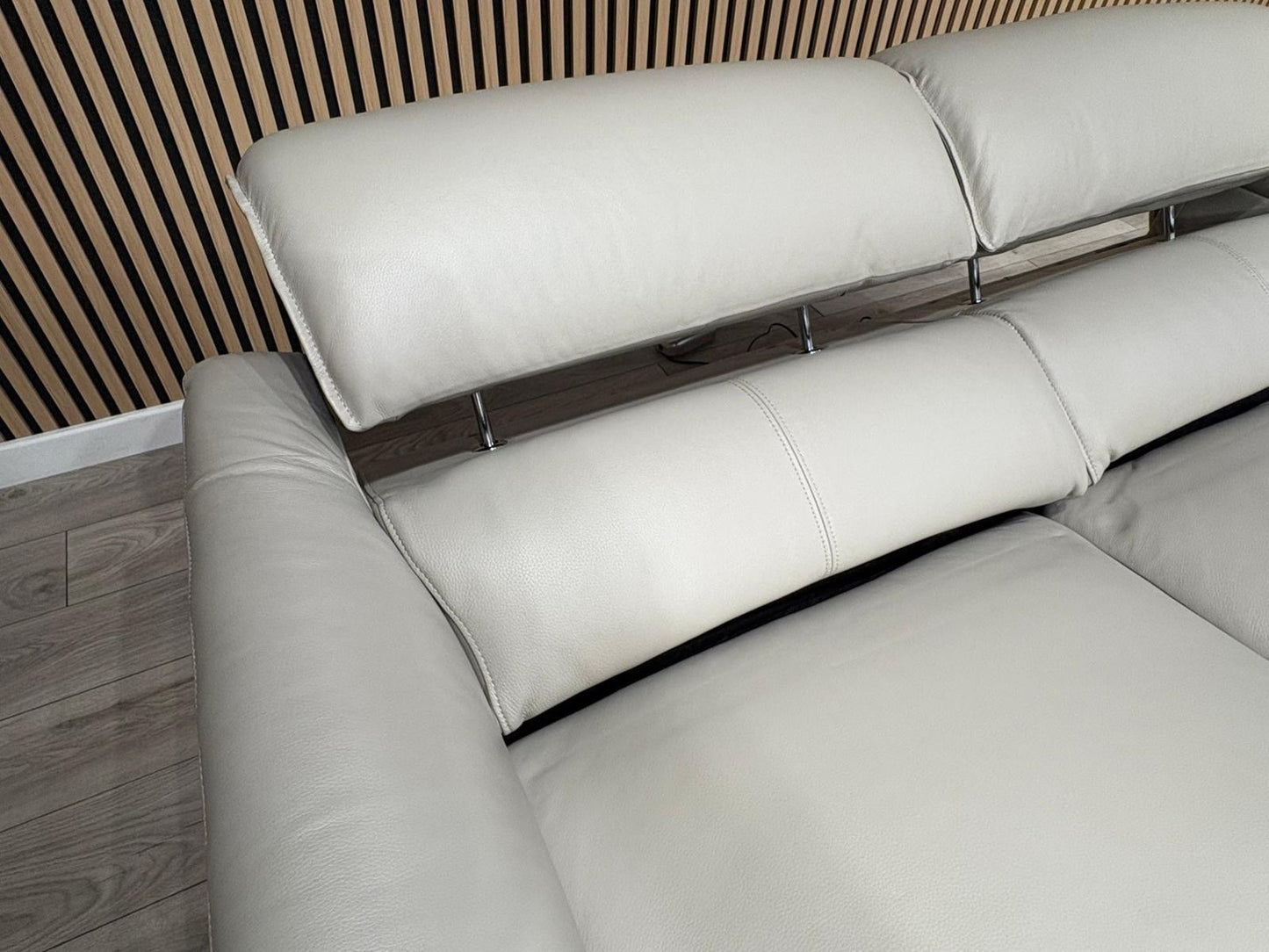 Furniture Village JUDE Style Leather 3 Seater Sofa + Armchair Set - RRP £4,490