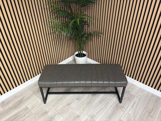 NEXT Sample - RIGA Industrial Dining Bench - RRP £399