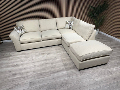 Furniture Village NEW LEGEND RHF Open Chaise Corner Sofa - RRP £1995