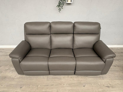 Furniture Village RAVEN Leather 3 + 2 Seater Power Recliner Sofa Set - RRP £2390