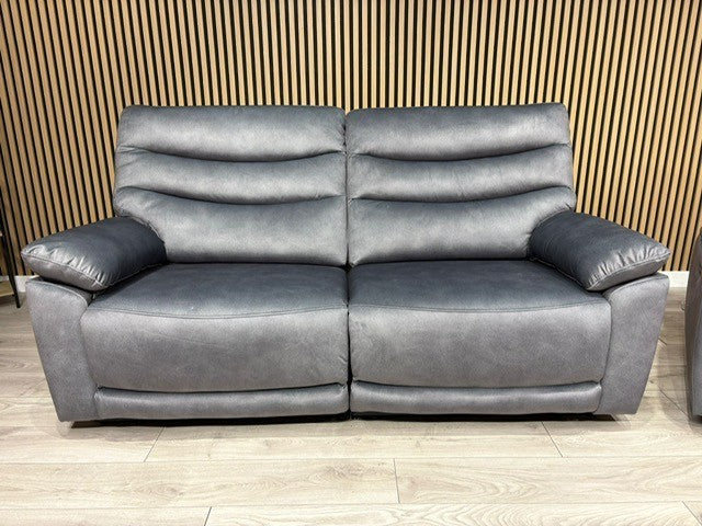 DFS Toledo Fabric 3+2 Seater Power Sofa Set RRP £2598