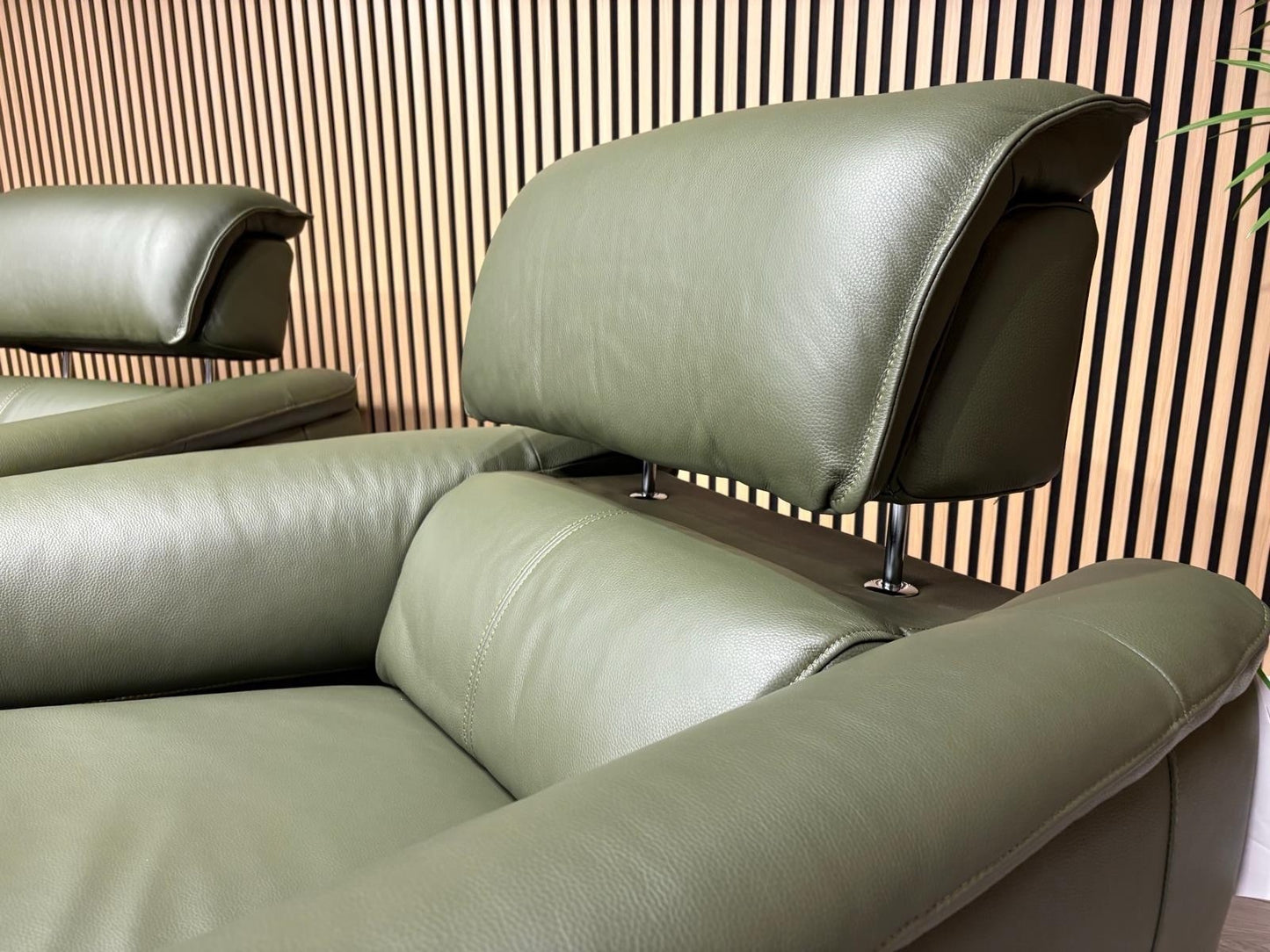 Furniture Village JUDE Style Leather 2 Seater Sofa + 2 x Armchairs - RRP £6,485