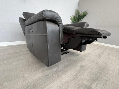 DFS Evander Faux Leather Power Recliner Armchair - RRP £899