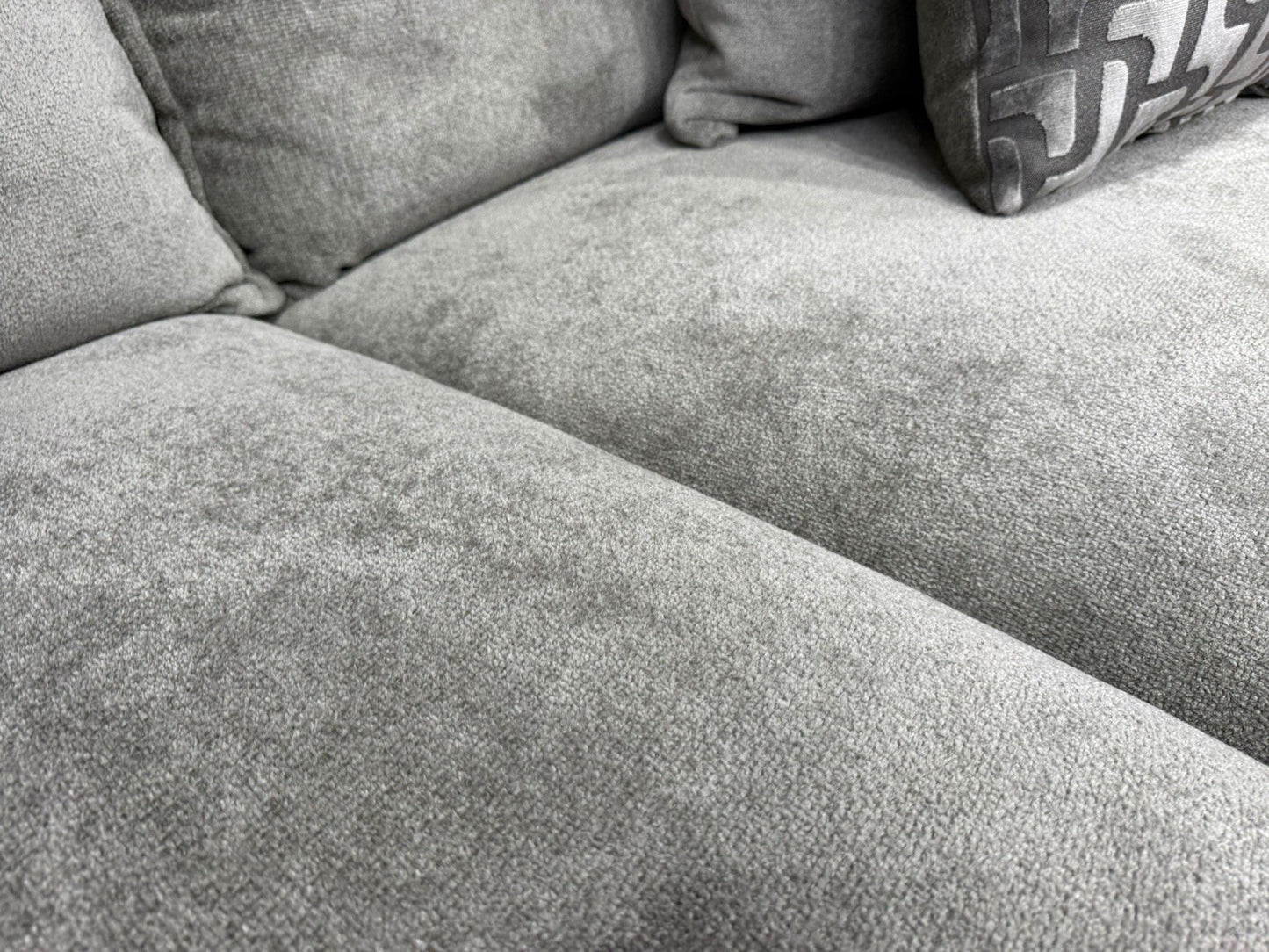 Furniture Village SUMPTUOUS Fabric 4 Seater Sofa + Snuggler Chair - RRP £4,190