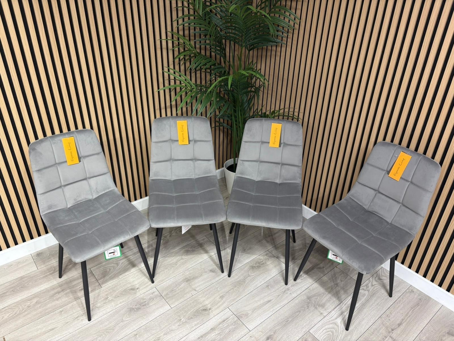 NEXT Sample - Brushed velvet dining chair