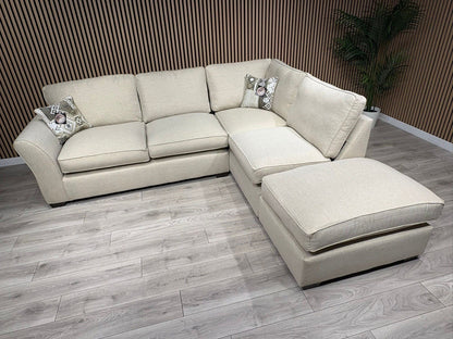 Furniture Village NEW LEGEND RHF Open Chaise Corner Sofa - RRP £1995