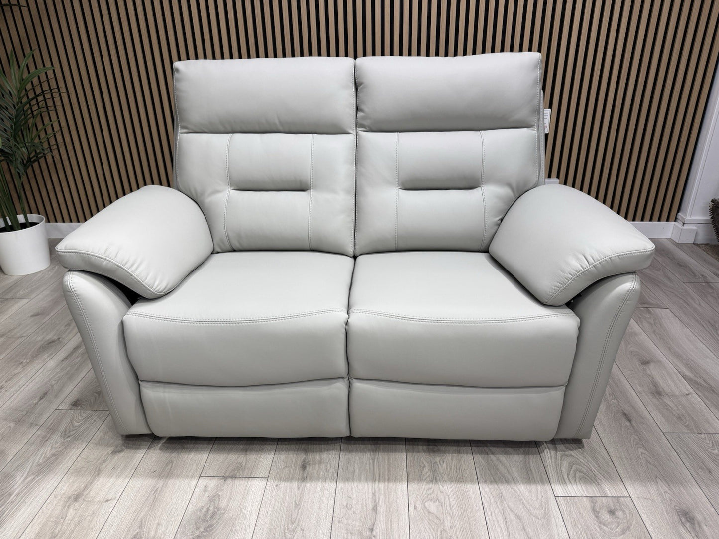 TREND Leather 3 + 2 Seater Power Sofa Set - RRP £4595