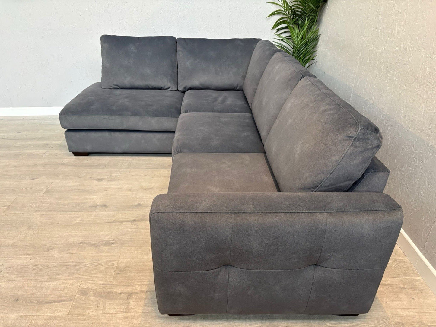 Furniture Village Dinky LHF Fabric Corner Chaise End Sofa - RRP £1495