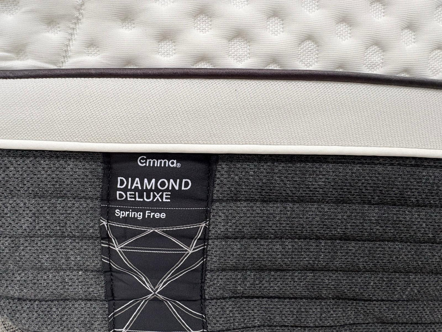 EMMA - Diamond Deluxe Spring Free 5ft Kingsize Mattress - RRP £2,099