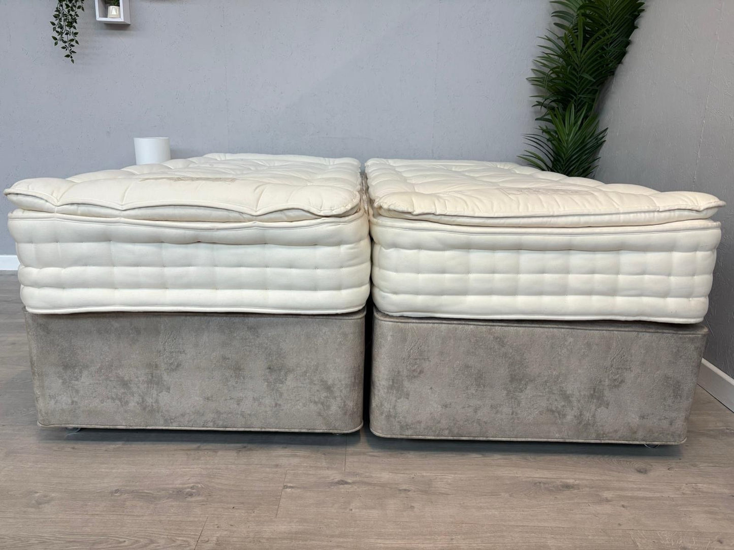 Hypnos Luxurious Earth 03 6ft Superking Mattress Zip and Link - RRP £3,899