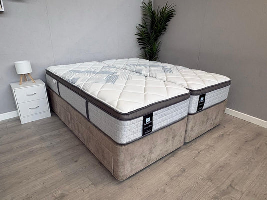 Sealy Elevate Ultra BRONTE 6ft Superking Zip & Link Mattress, Medium - RRP £2899