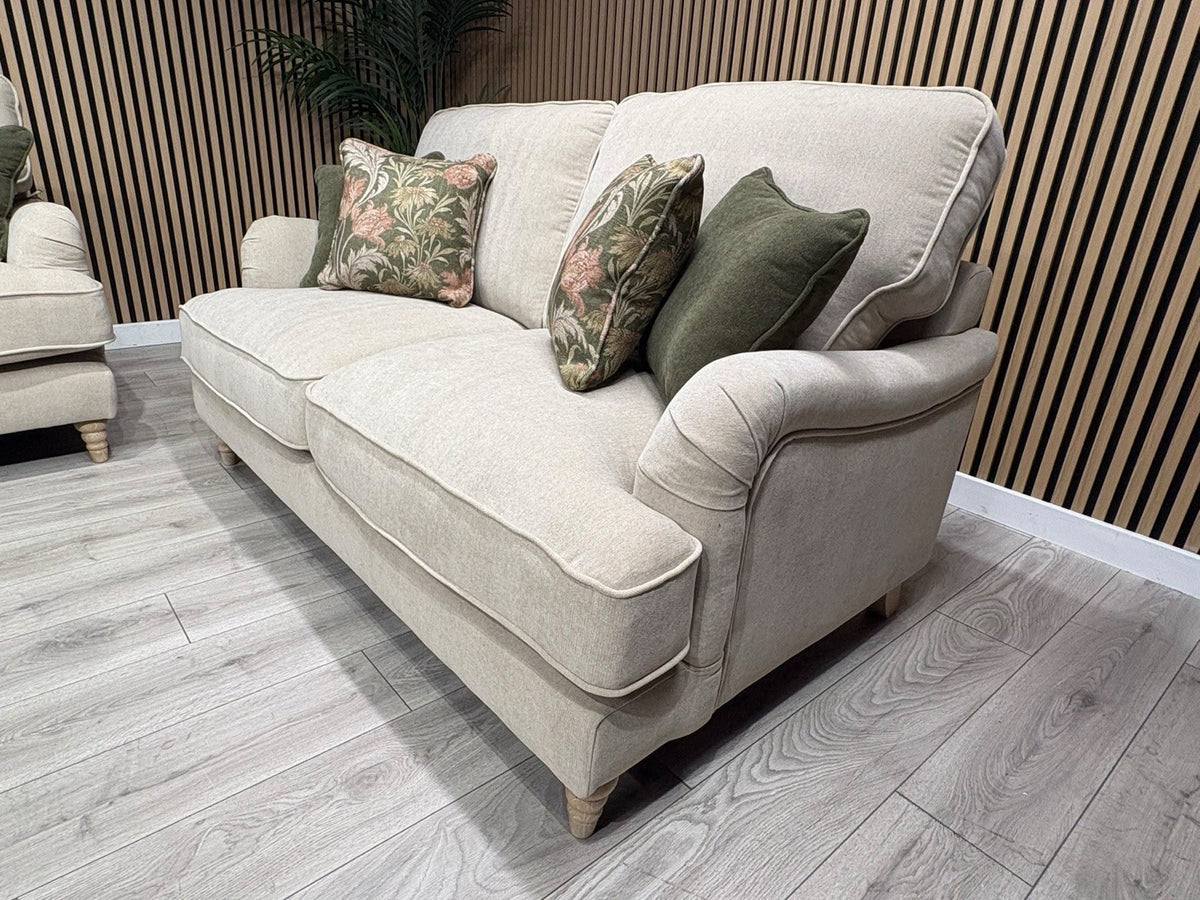 Laura Ashley HERITAGE Style Fabric 3 Seater + 2 Seater Sofa Set - RRP £3,500