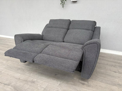 DFS Gilford 2 Seater Fabric Power Recliner Sofa - RRP £979 (Read Description)