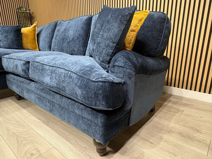 Laura Ashley HERITAGE Style Fabric 3 Seater Chaise Sofa - RRP £2,800