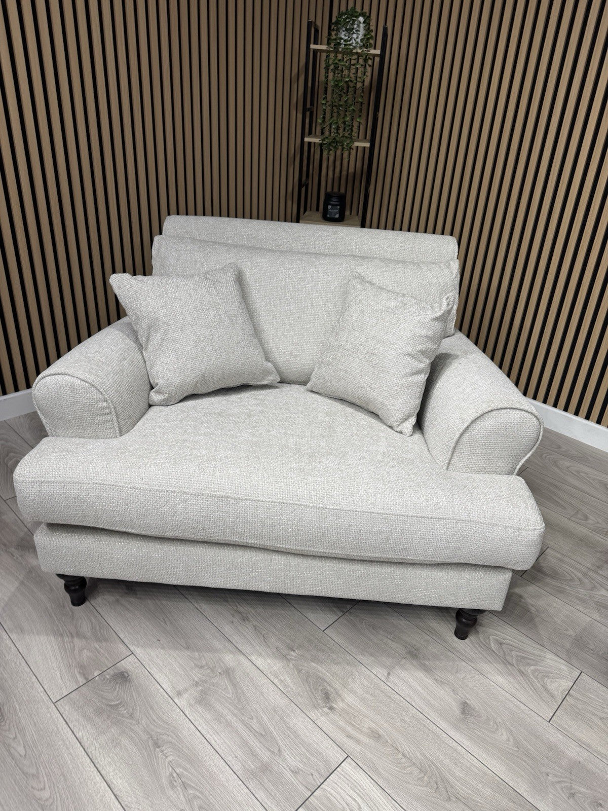 Laura Ashley LYNDEN Style Fabric 3 Seater Sofa + 2 x Armchairs Set - RRP £3395