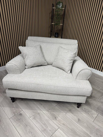 Laura Ashley LYNDEN Style Fabric 3 Seater Sofa + 2 x Armchairs Set - RRP £3395