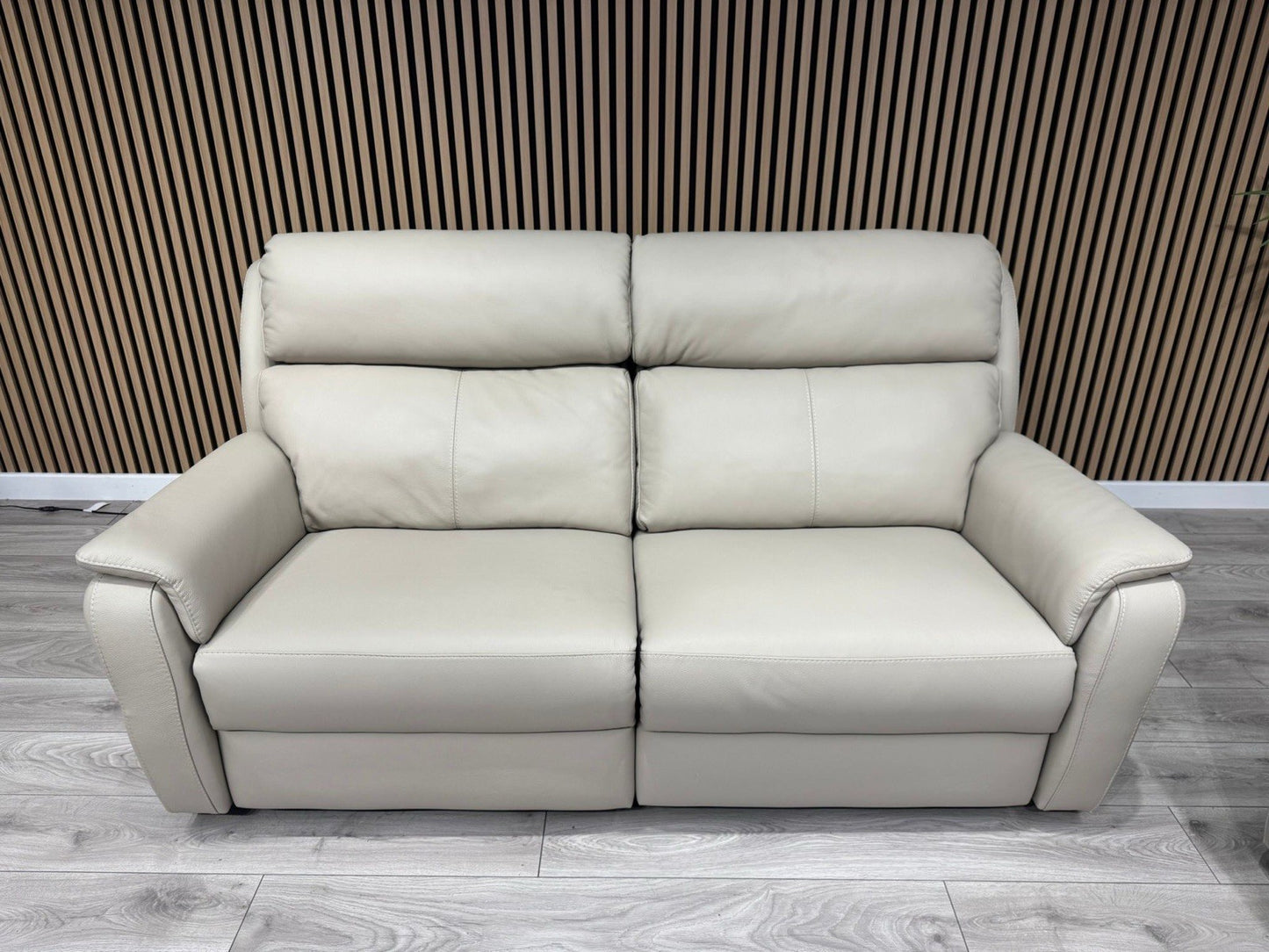 F. Village Nicoletti VITO Leather 3 + 2 Seater Power Recliner Sofas - RRP £7,190