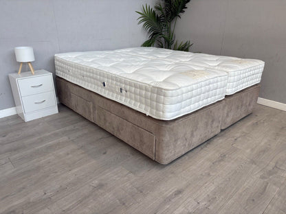 HYPNOS Inspired By Nature 02 6ft Superking Zip & Link Mattress, Med - RRP £3,699