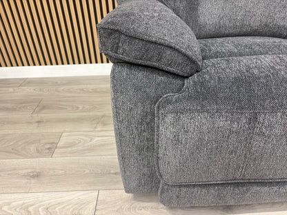 ORLANDO Fabric 2 Seater Power Recliner Sofa - RRP £1599