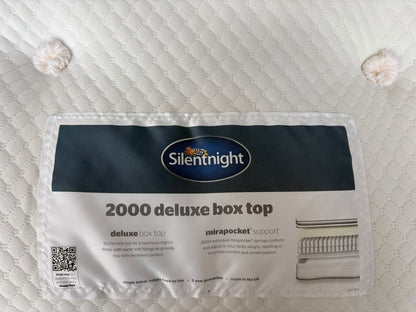 Silentnight 2000 Pocket Deluxe Box Top 5ft Kingsize Mattress - RRP £999