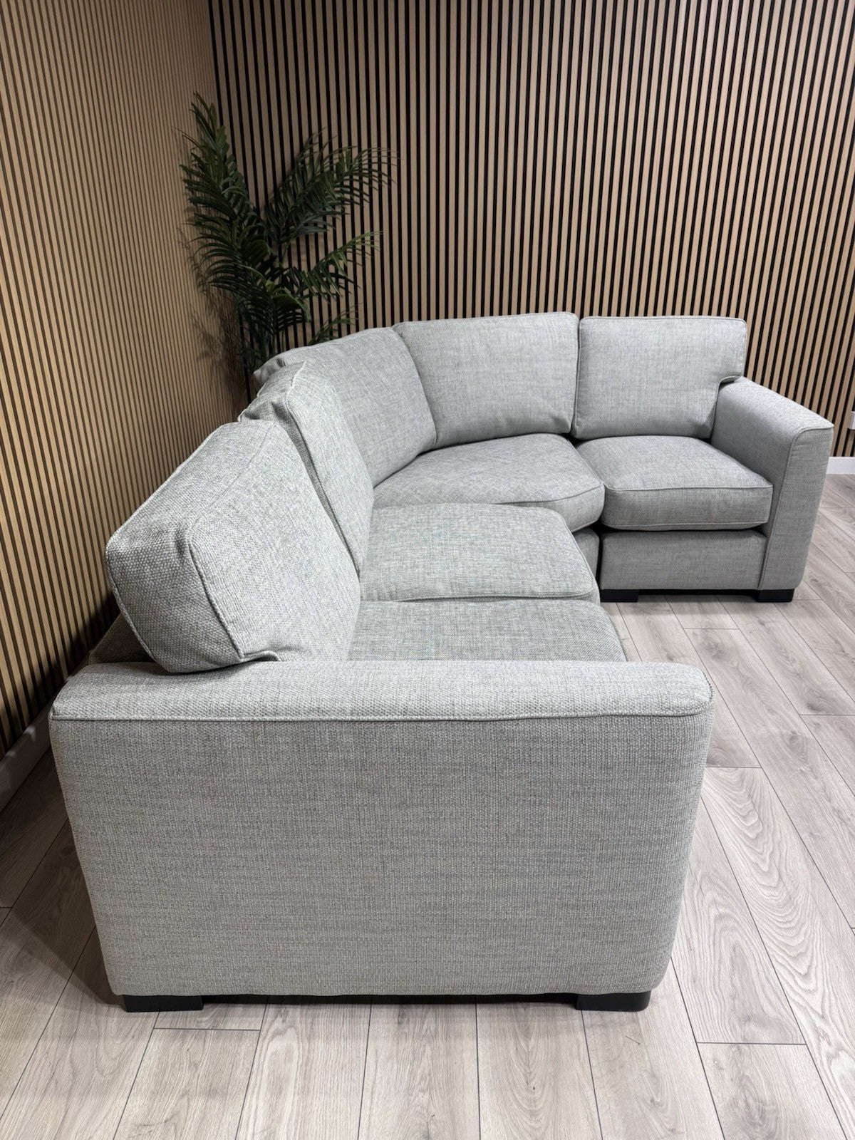 Furniture Village Elora Fabric Corner Sofa RRP £2895 - Best Price Online
