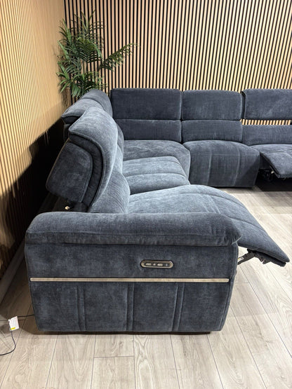Furniture Village ECLIPSE Style Large Fabric Power Recliner Corner - RRP £3,995