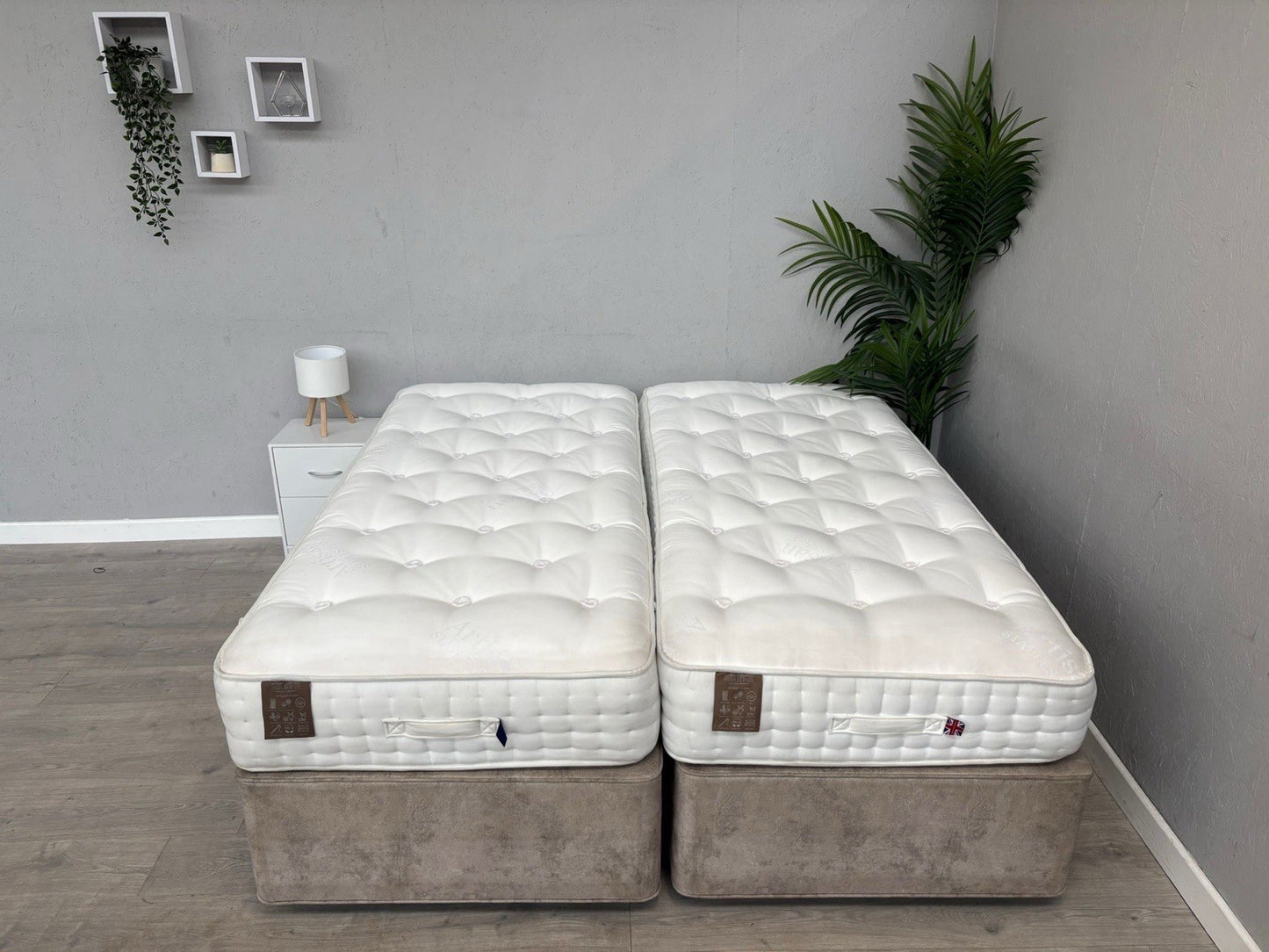 Staples and Co. Artisan UTOPIA 6ft Superking Zip & Link Mattress - RRP £2,999