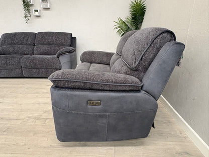 DFS Fontaine 3 Seater + 2 Seater Power Recliner Sofa Set  - RRP £1,978