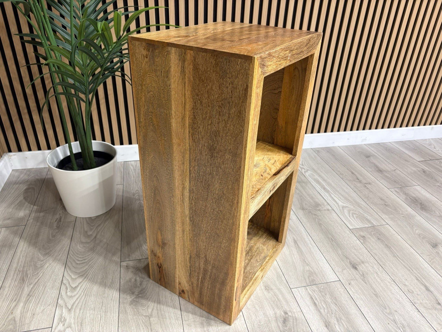 NEXT Sample - Cuba Mango Wood Small Display Cabinet - RRP: £495